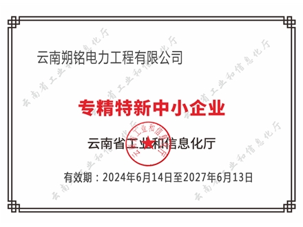 专精特新中小企业